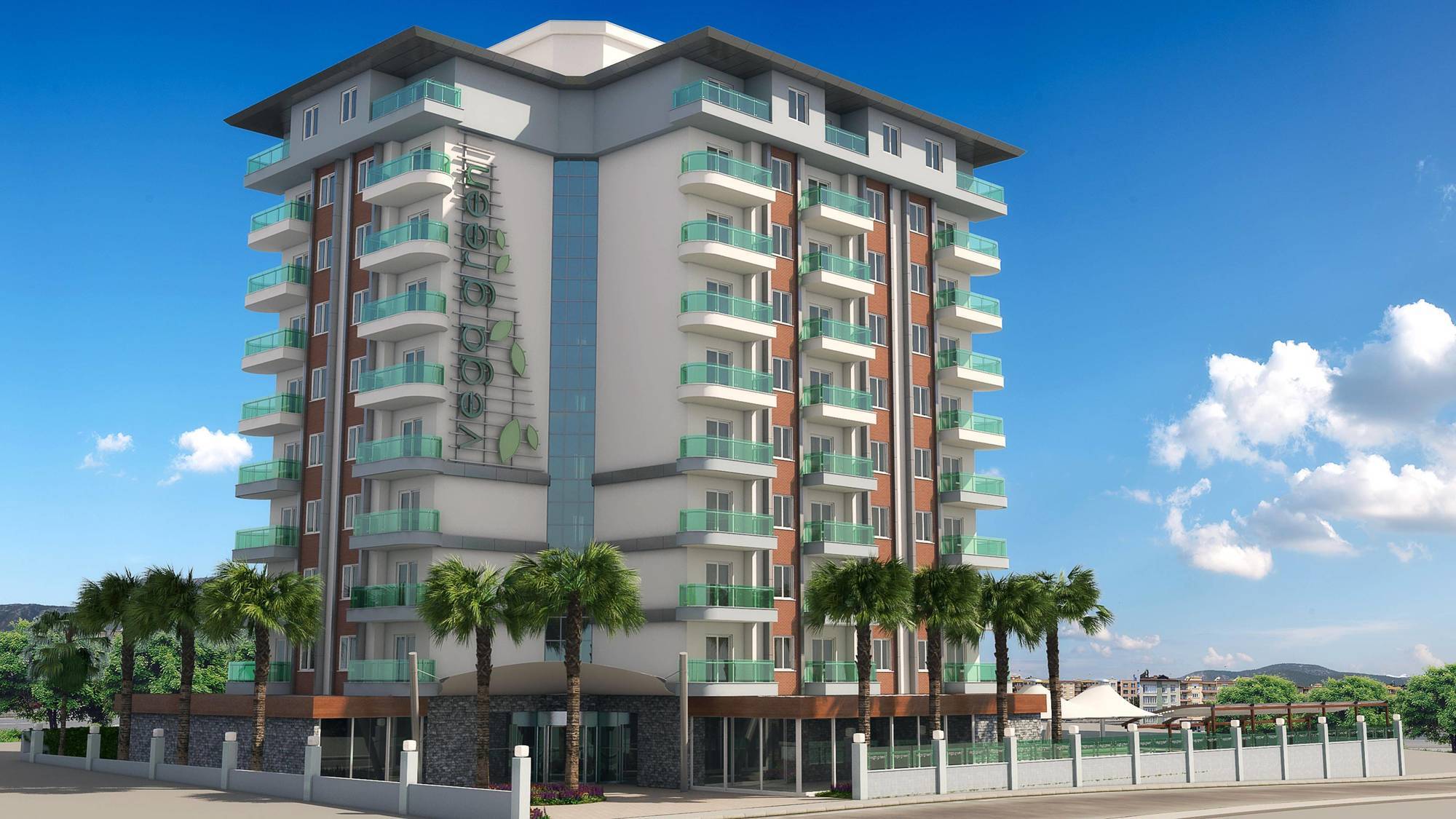 Vega Green Apart Hotel Alanya Exterior foto